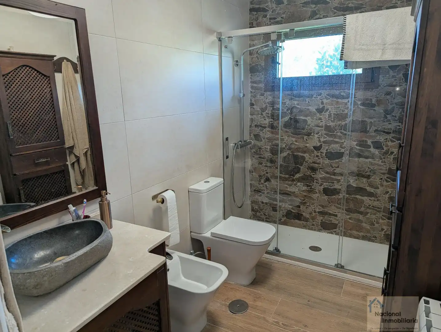 Bathroom of Houses for sale in El Espinar  with Air Conditioner, Heating and Storage room