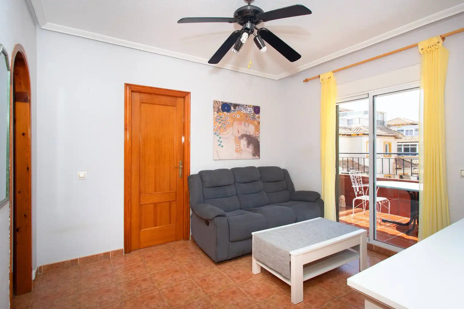 Sala de estar de Casa o chalet en venta en Orihuela con Jardín privado, Terraza y Piscina
