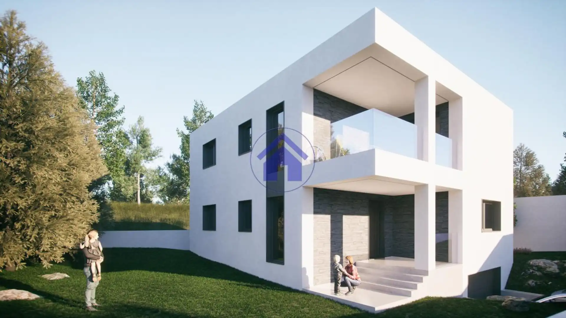 Vista exterior de Casa o chalet en venta en Vigo  con Calefacción, Jardín privado y Terraza