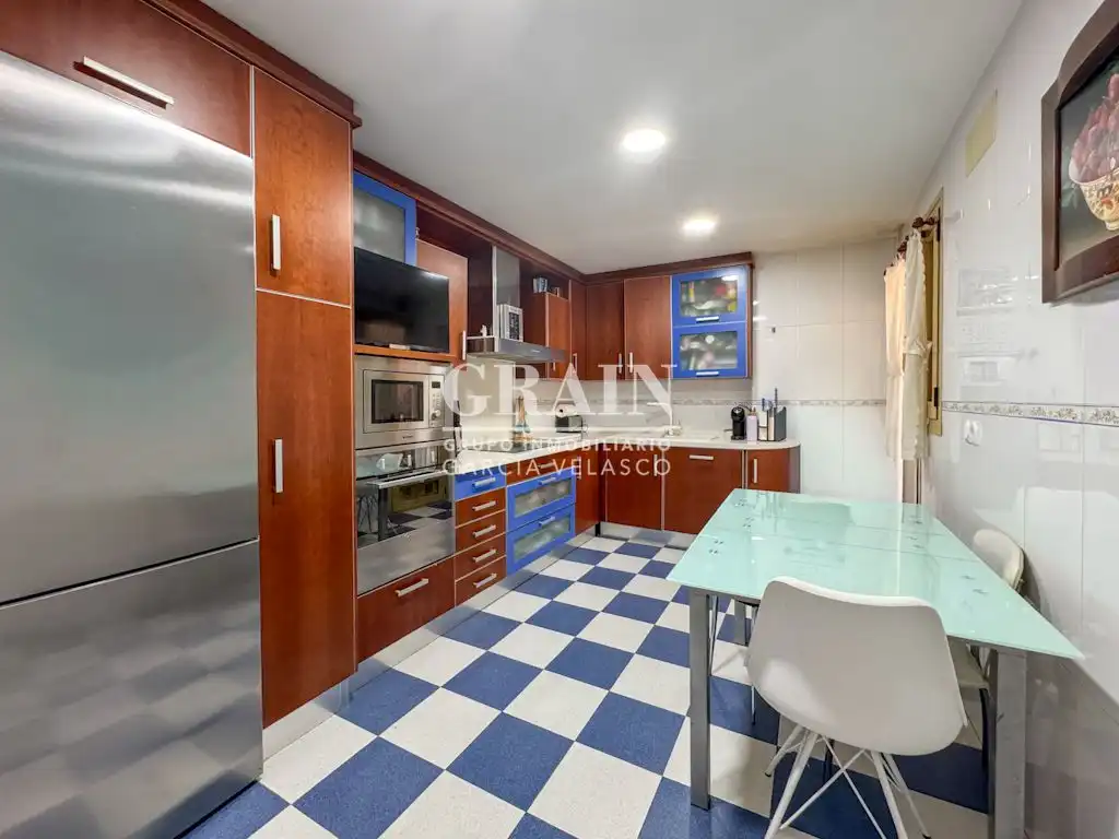 Kitchen of Flat for sale in Albacete  with Air Conditioner, Heating and Storage room
