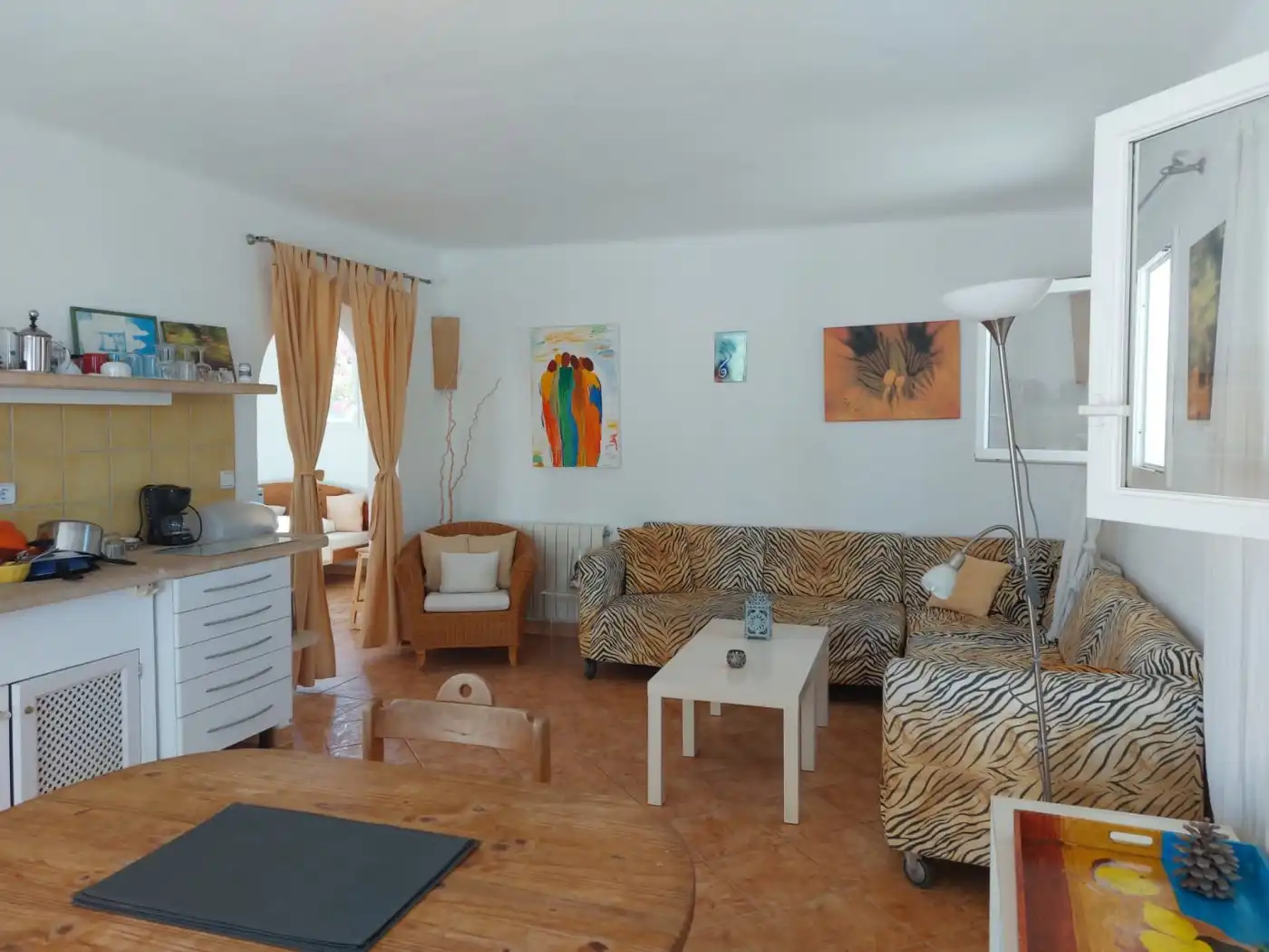 Sala de estar de Casa o chalet en venta en Santanyí con Aire acondicionado, Calefacción y Jardín privado