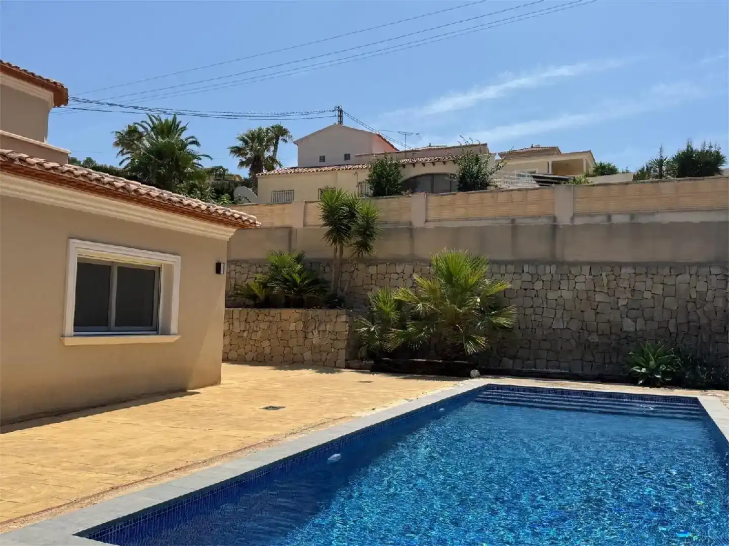 Piscina de Casa o xalet en venda en Calpe / Calp amb Aire condicionat, Piscina i Balcó
