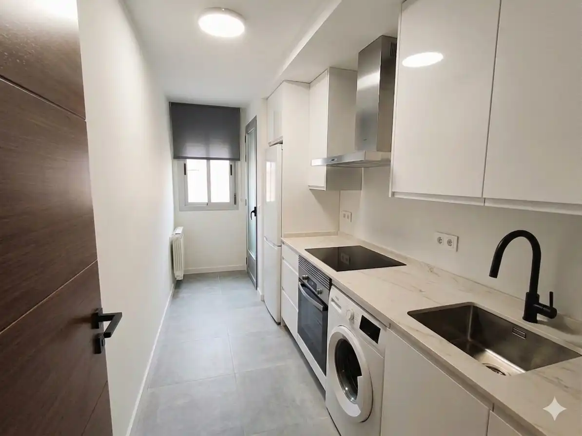 Cocina de Piso en venta en Madrid con Aire acondicionado, Calefacción y Parquet