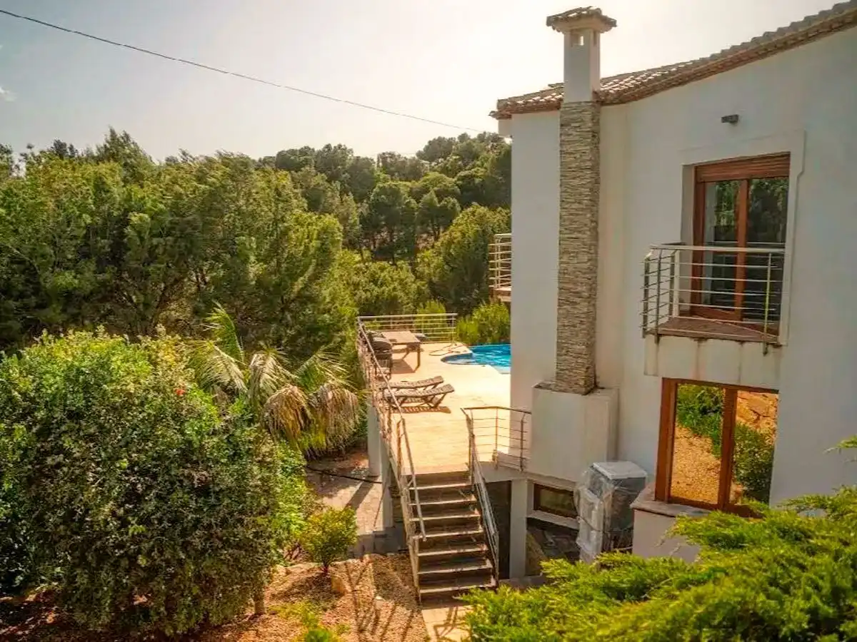Vista exterior de Casa o chalet en venta en Altea con Aire acondicionado, Calefacción y Jardín privado
