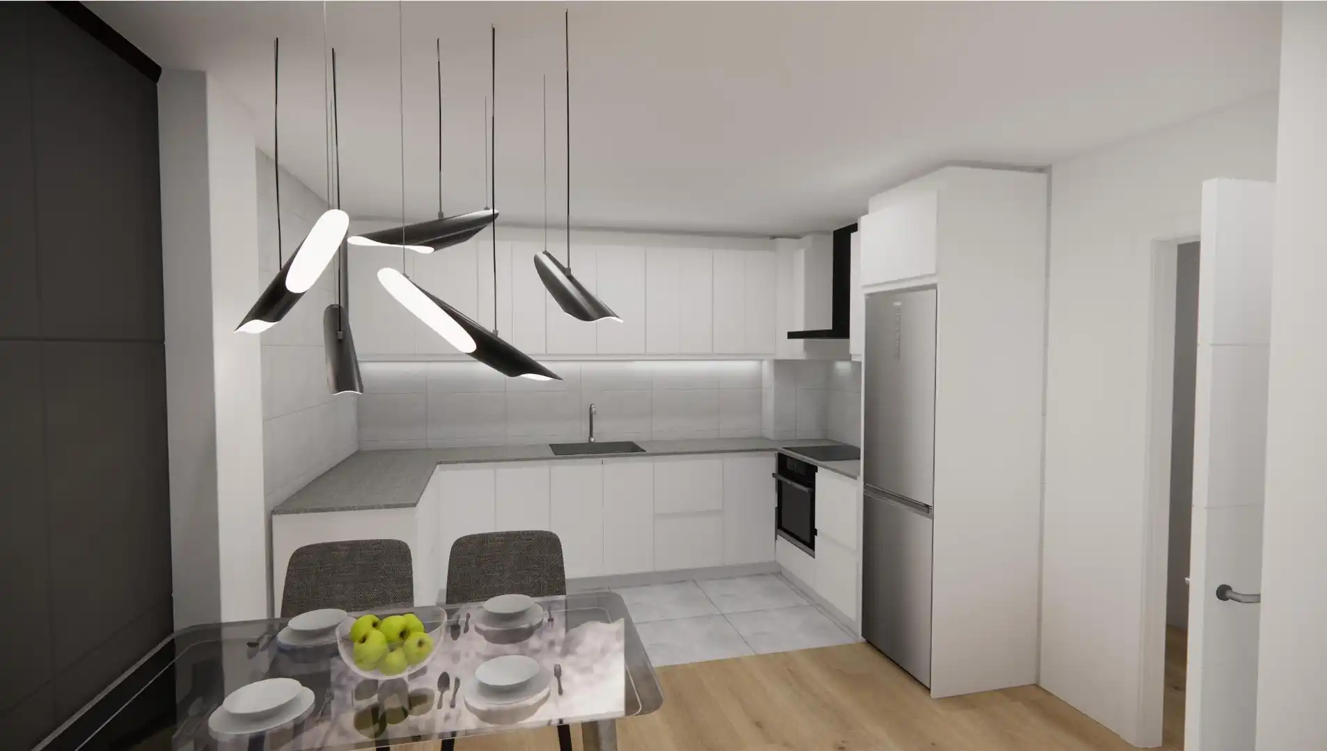 Cocina de Piso en venta en Calella con Calefacción, Terraza y Trastero