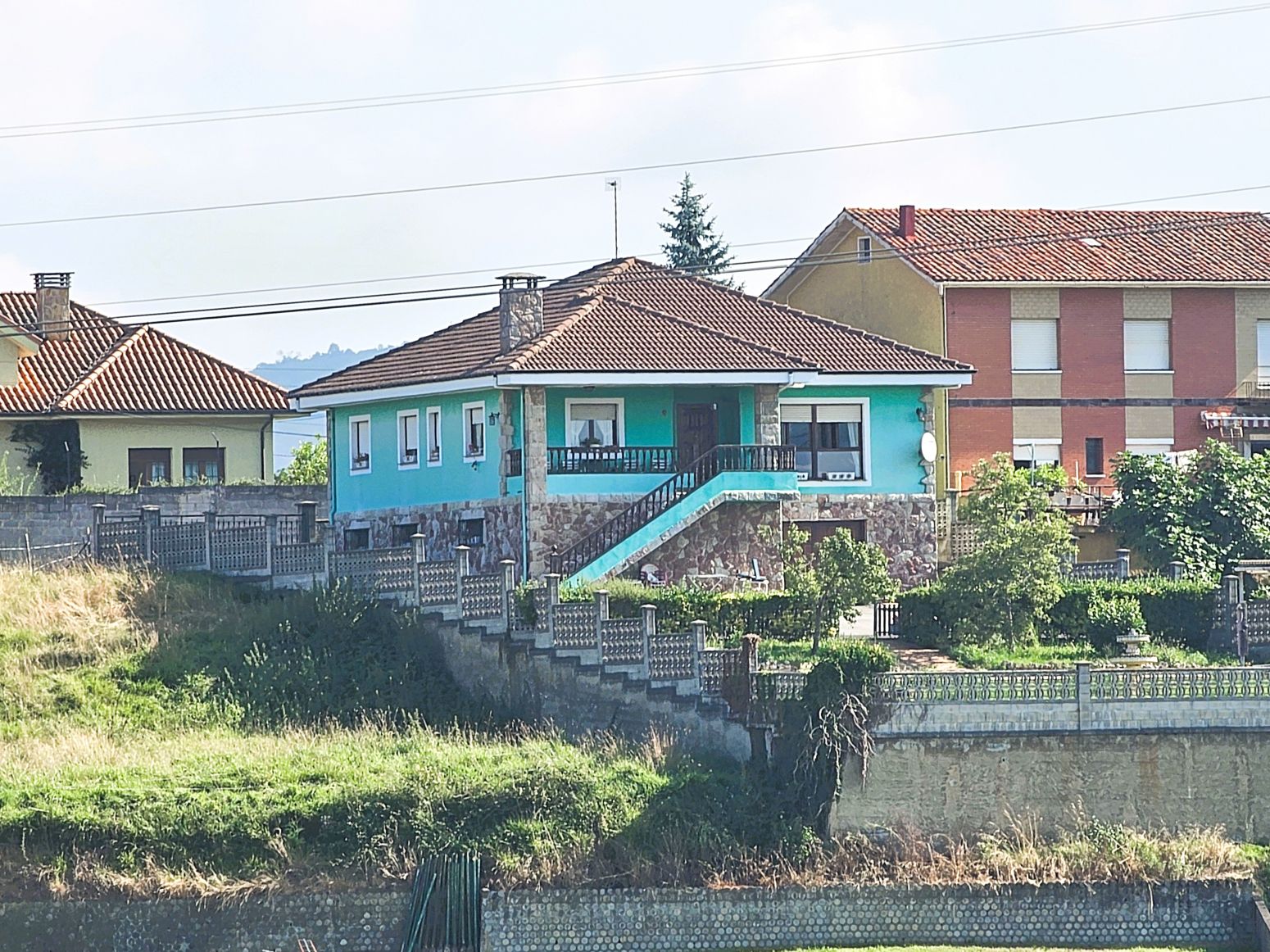 Exterior view of House or chalet for sale in Siero  with Heating, Terrace and Swimming Pool