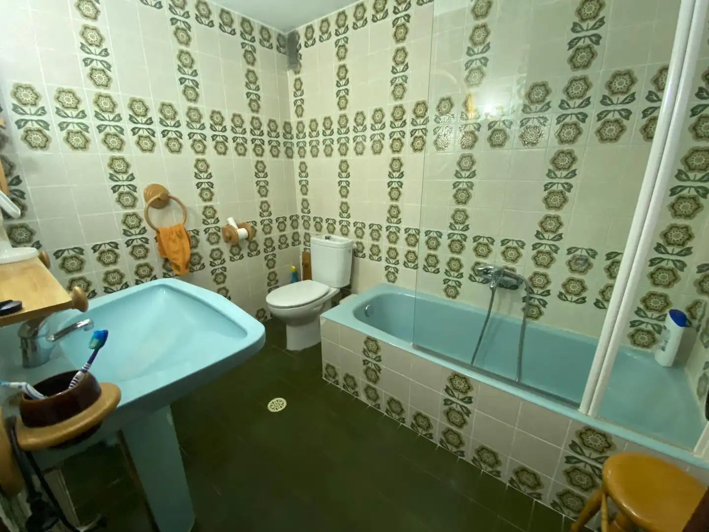 Baño de Piso de alquiler en Albacete con Aire acondicionado, Calefacción y Parquet