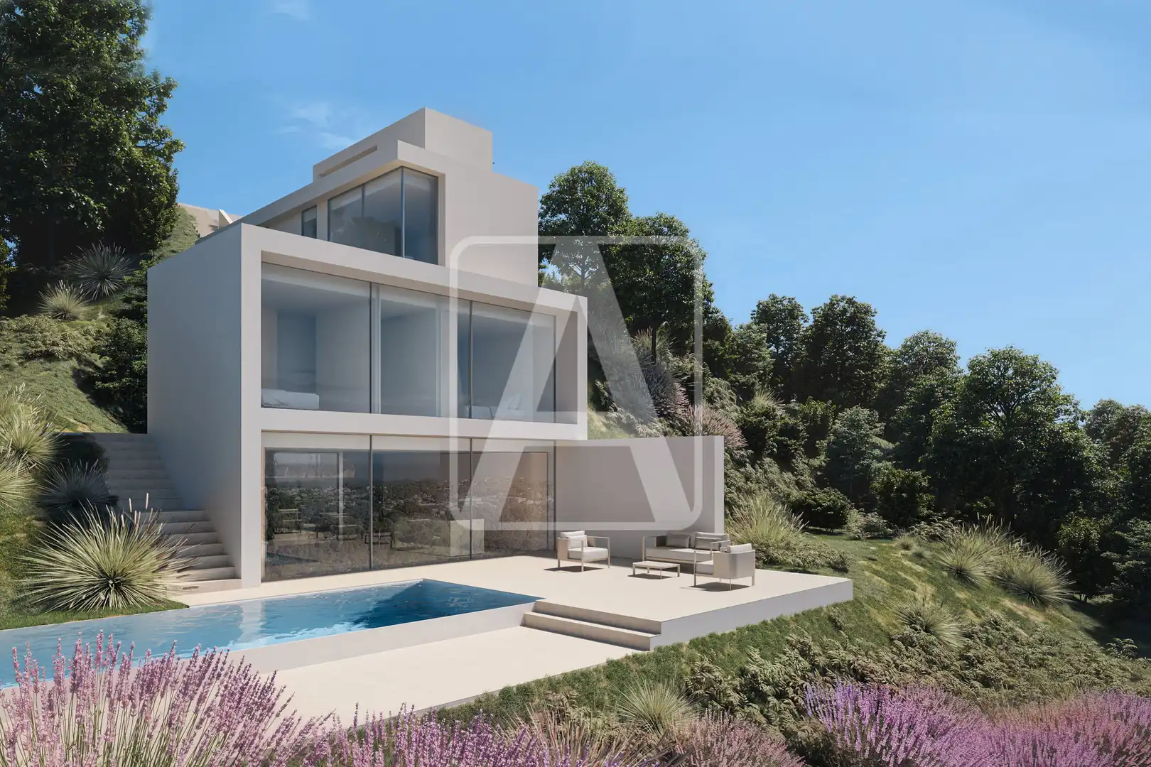 Villa con piscina in vendita a La Fustera