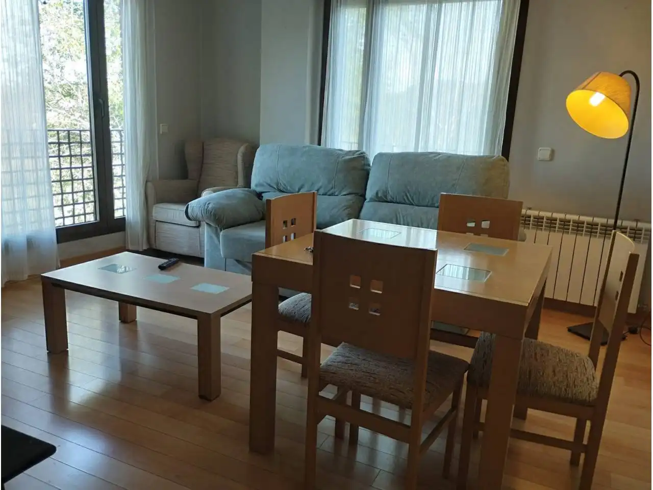Wohnzimmer von Wohnung zur Miete in Toledo mit Klimaanlage, Heizung und Abstellraum