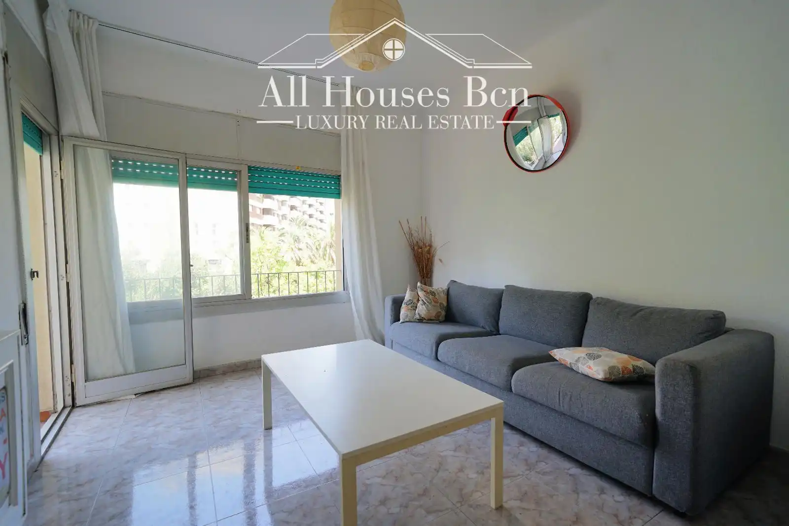 Sala de estar de Piso en venta en Barcelona con Aire acondicionado, Calefacción y Terraza