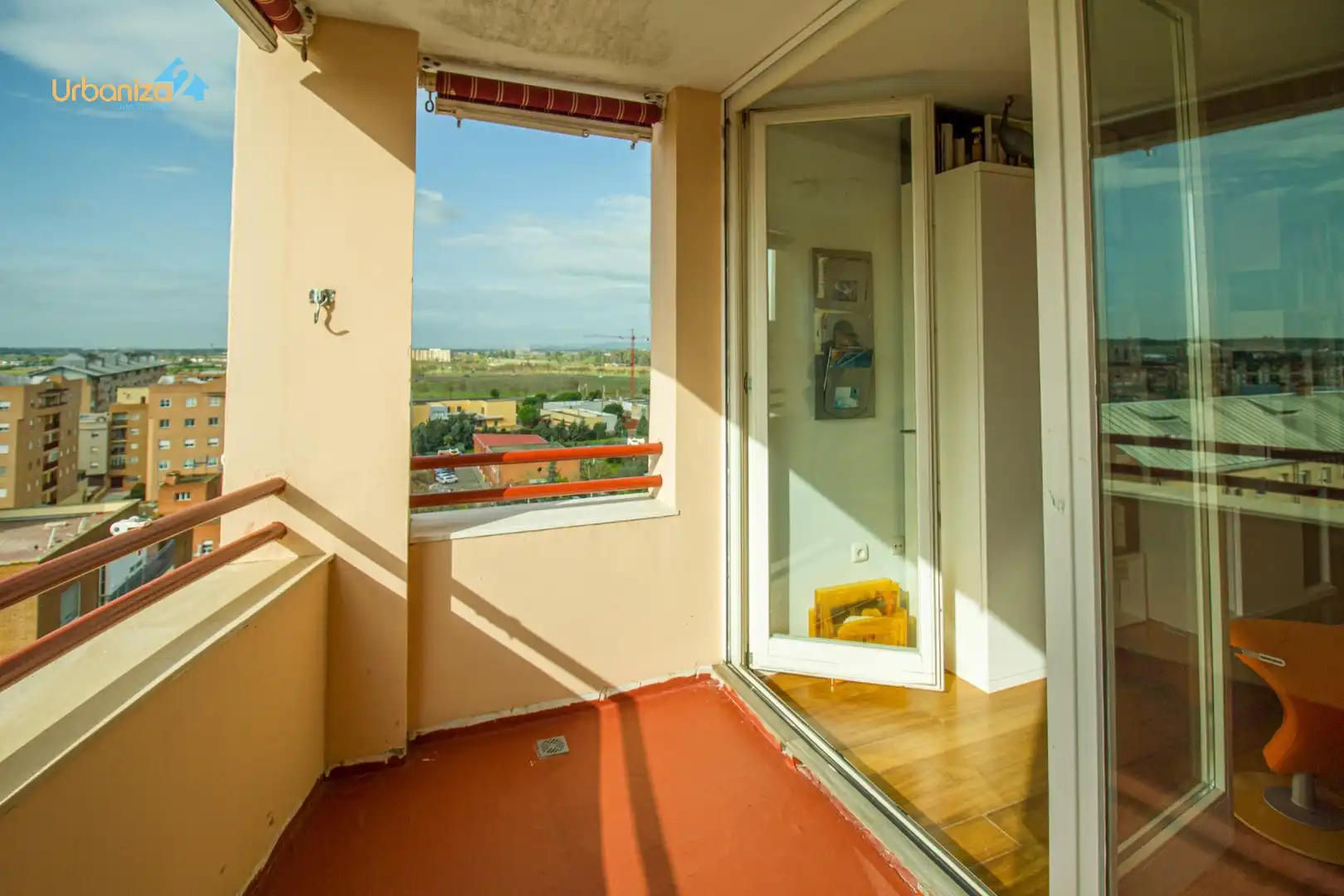Balcony of Attic for sale in Badajoz  with Heating, Terrace and Storage room
