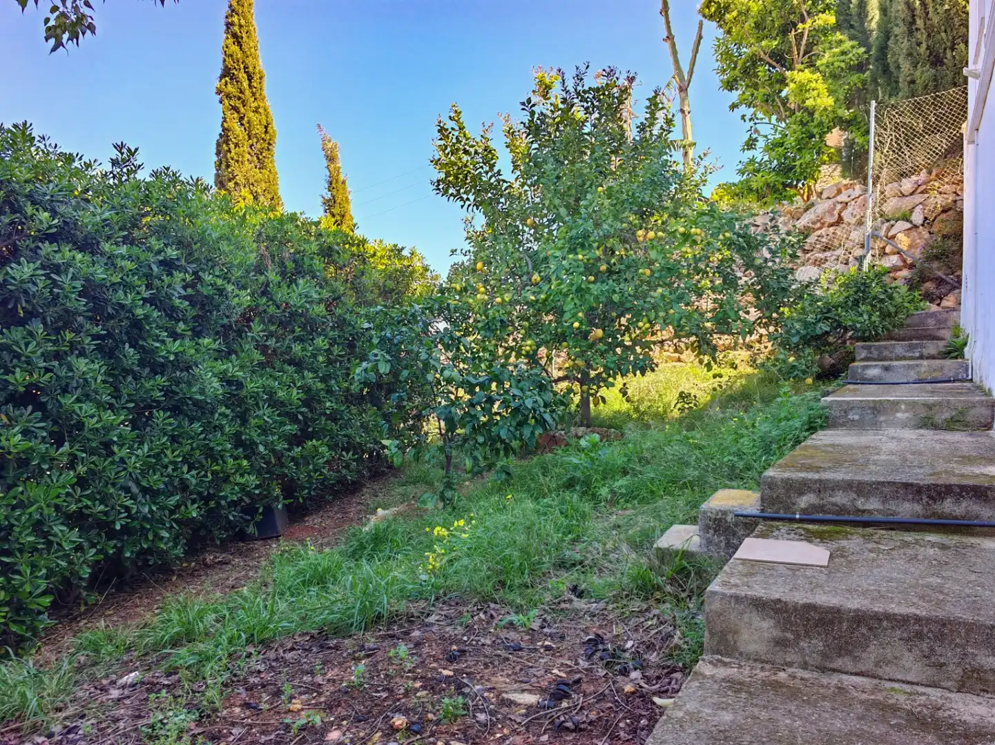 Garden of Houses for sale in Dénia  with Air Conditioner, Private garden and Terrace