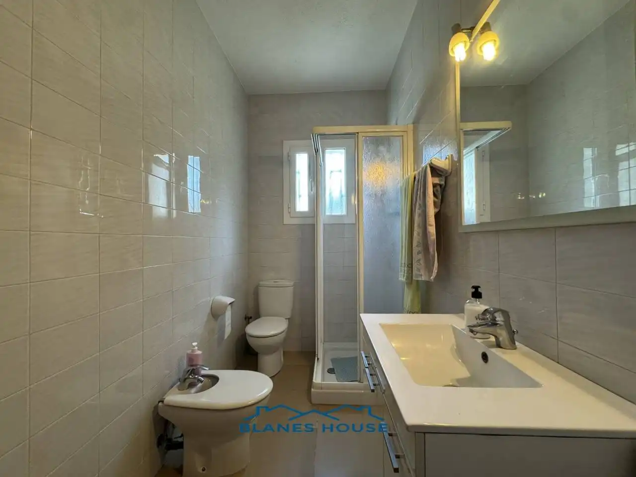 Bany de Casa o xalet en venda en Riudarenes amb Jardí privat i Terrassa