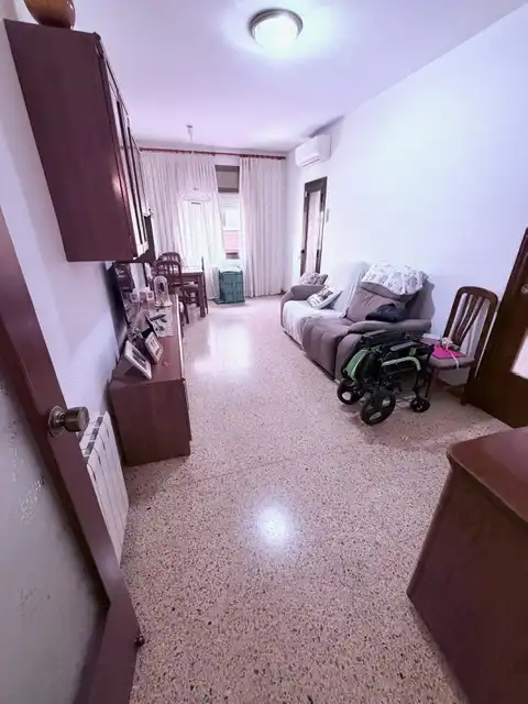 Sala de estar de Piso en venta en Barcelona con Aire acondicionado, Calefacción y Amueblado