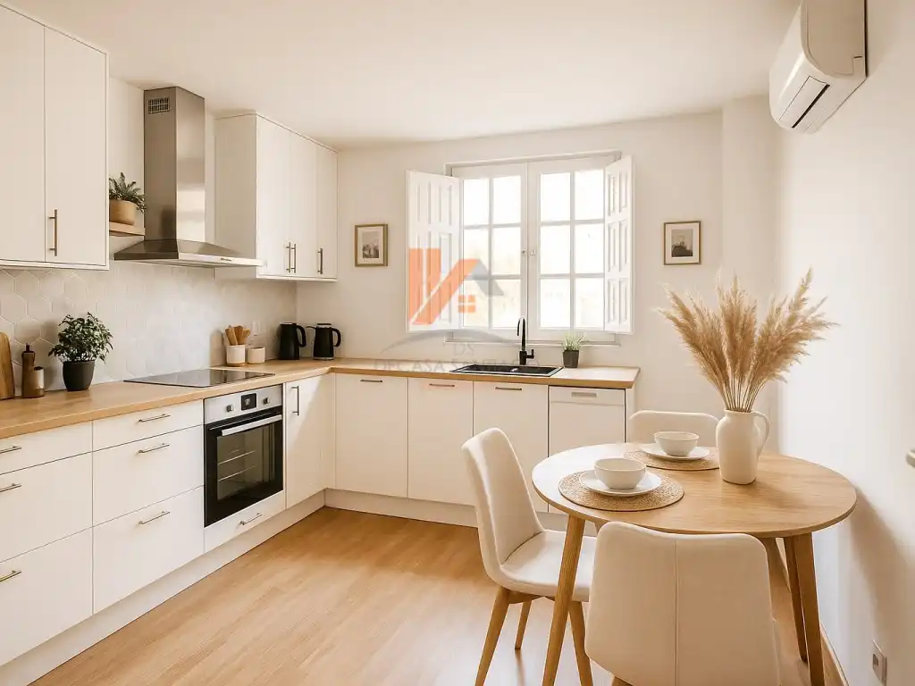 Cocina de Piso en venta en Santiago de Compostela  con Aire acondicionado