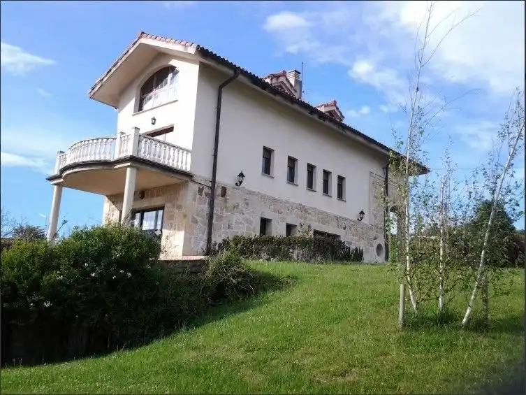 Vista exterior de Casa o chalet en venta en Barrika con Calefacción, Jardín privado y Terraza