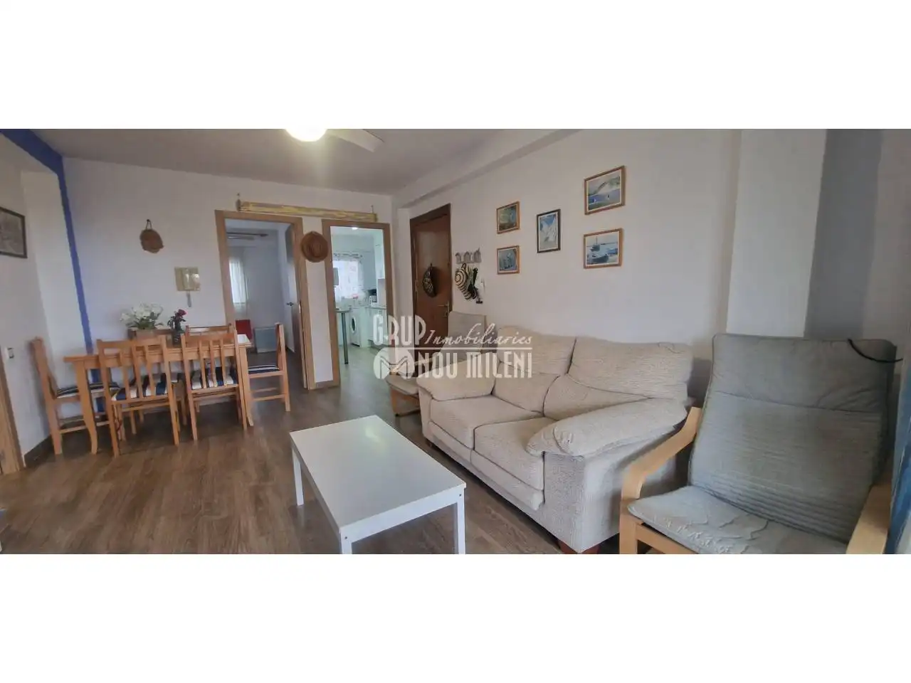 Sala de estar de Piso de alquiler en Valencia con Terraza, Amueblado y Balcón