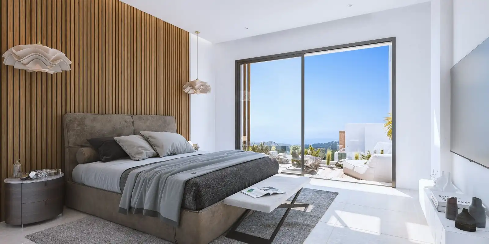 Bedroom of Houses for sale in Marbella  with Air Conditioner, Private garden and Terrace