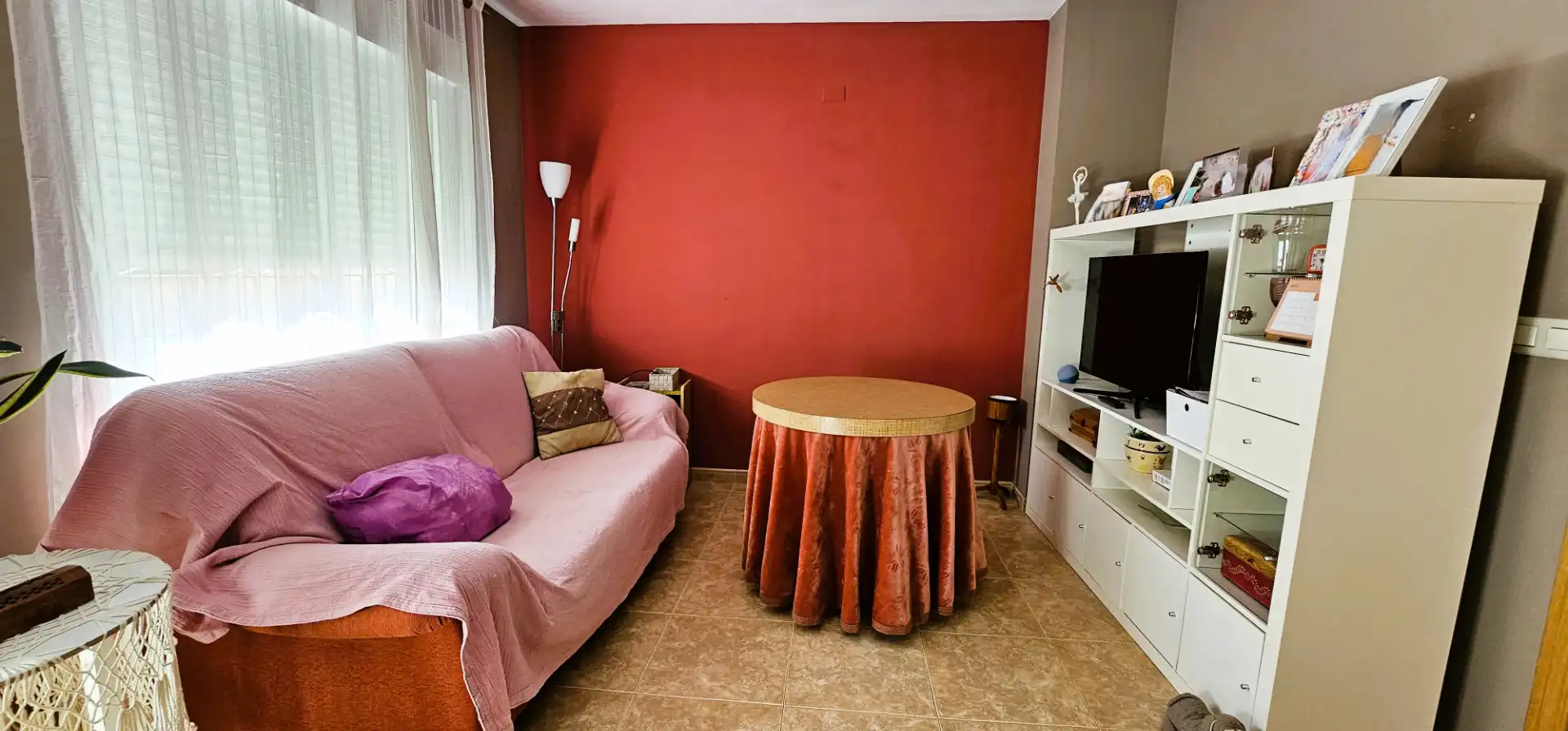 Sala d'estar de Pis en venda en Totana amb Aire condicionat, Terrassa i Moblat