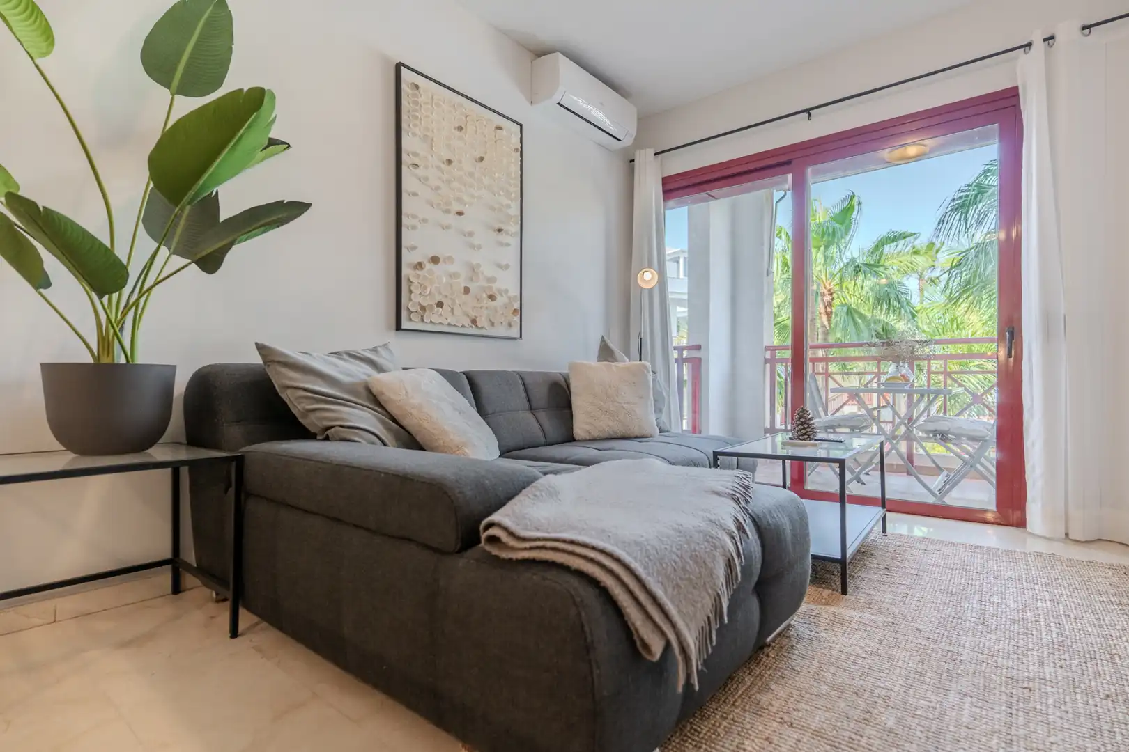 Sala de estar de Apartamento en venta en Arona con Aire acondicionado, Terraza y Amueblado
