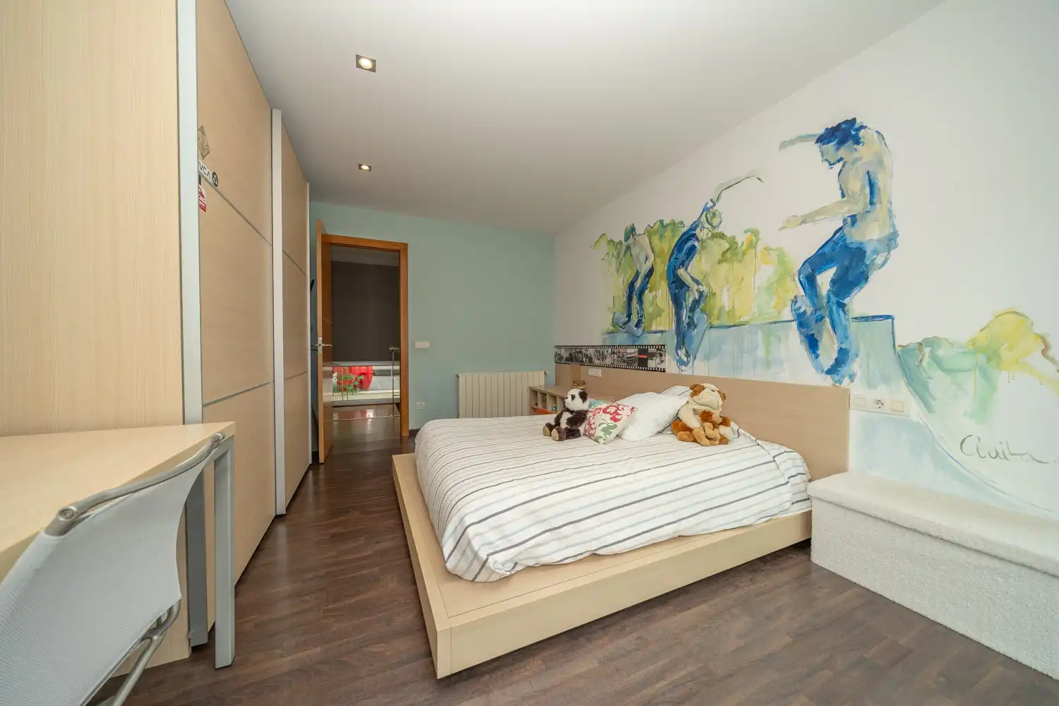 Habitación de Casa o chalet en venta en Santa Susanna con Aire acondicionado, Calefacción y Jardín privado