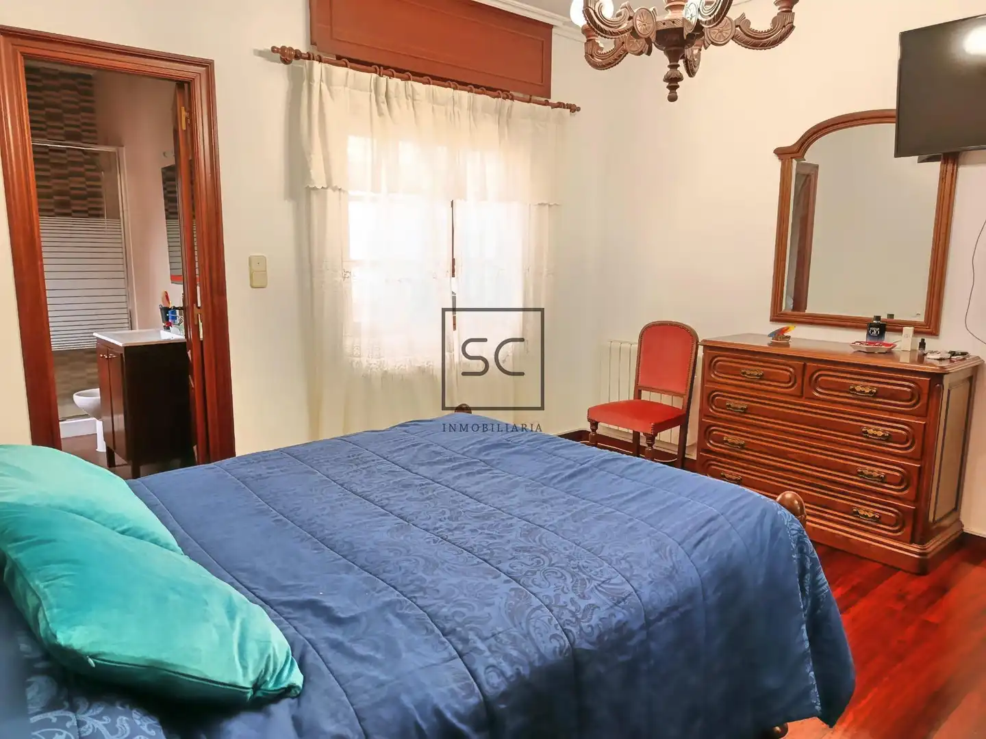 Bedroom of Houses for sale in Narón  with Heating, Private garden and Terrace