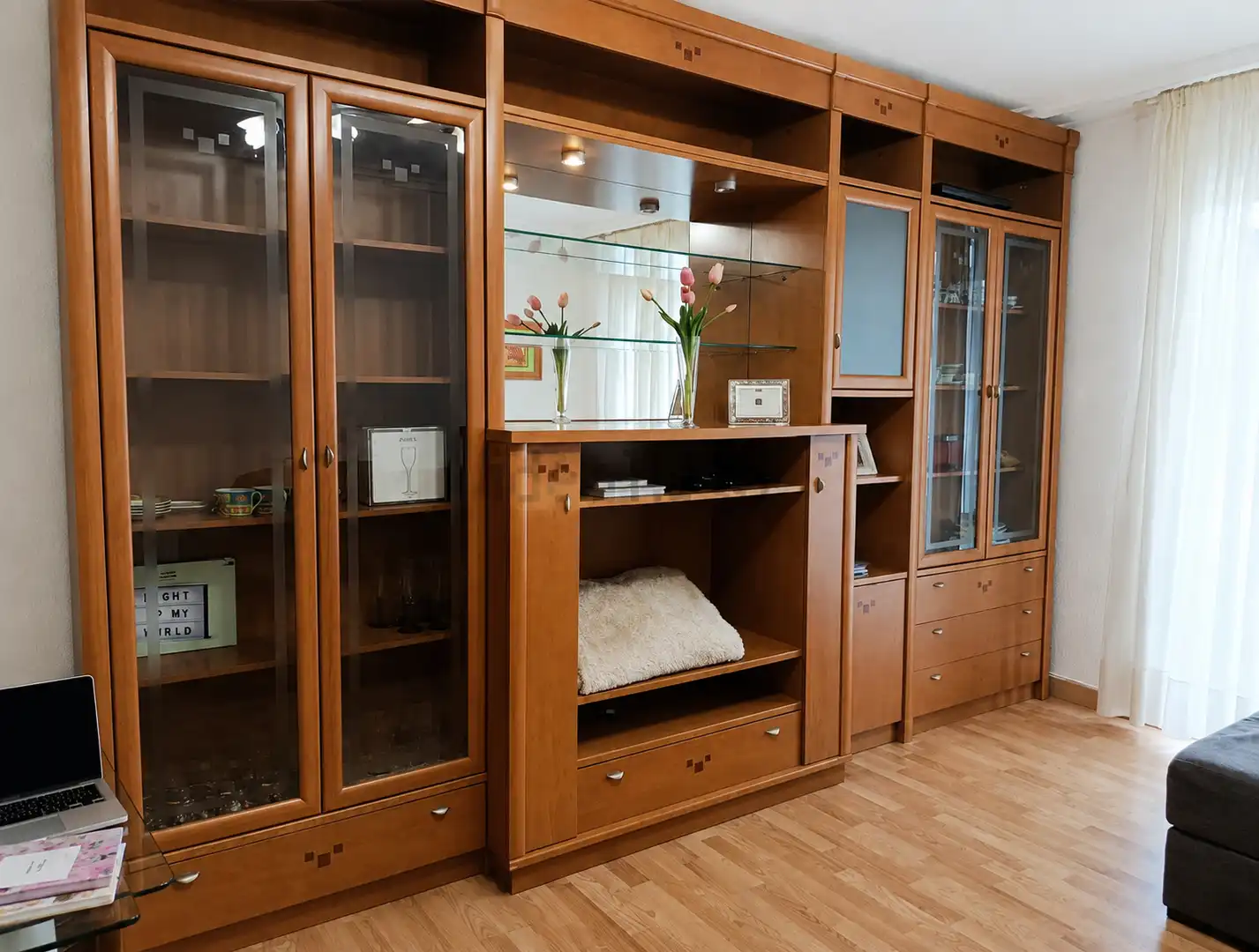 Living room of Flat for rent in Santander  with Heating, Terrace and Furnished