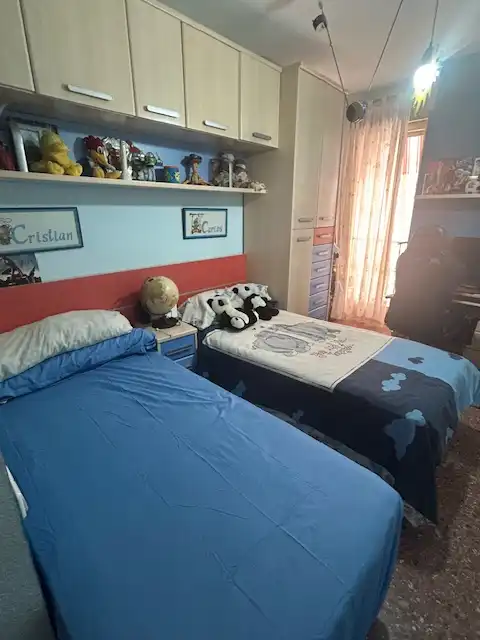 Schlafzimmer von Wohnung zum Verkauf in Corbera mit Abstellraum, Möbliert und Waschmaschine