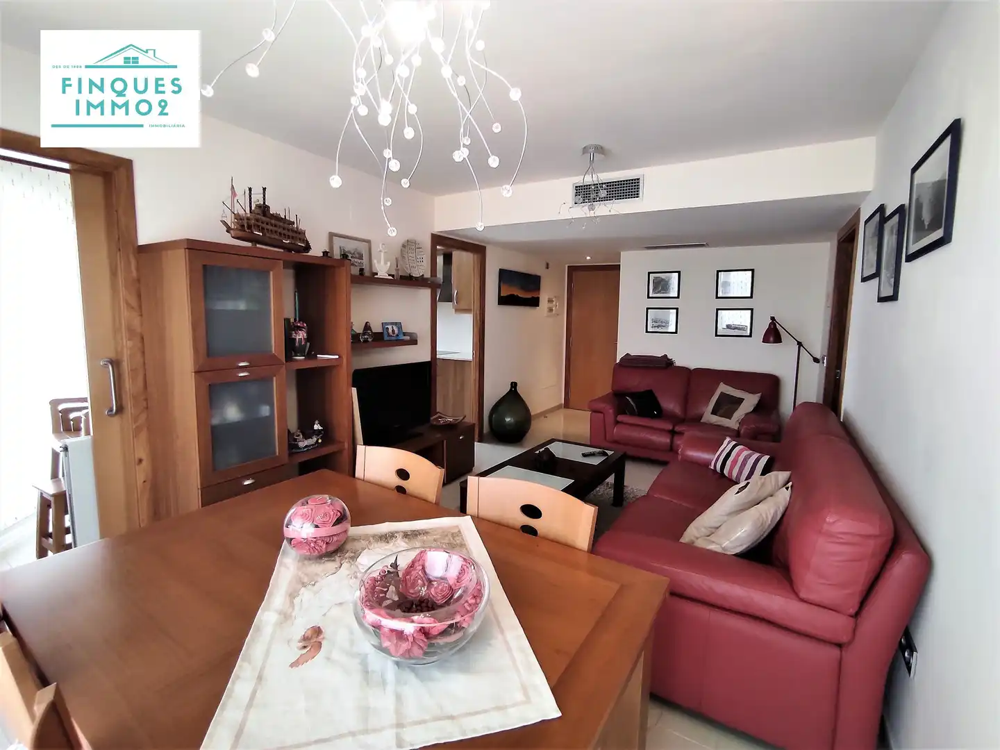 Sala d'estar de Àtic en venda en La Ràpita amb Aire condicionat i Terrassa