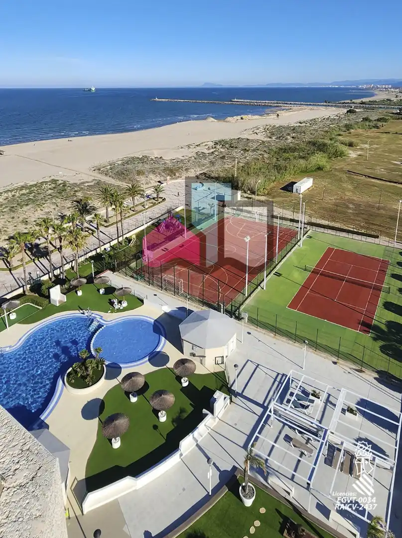 Vista exterior de Apartamento en venta en Cullera con Aire acondicionado, Terraza y Amueblado