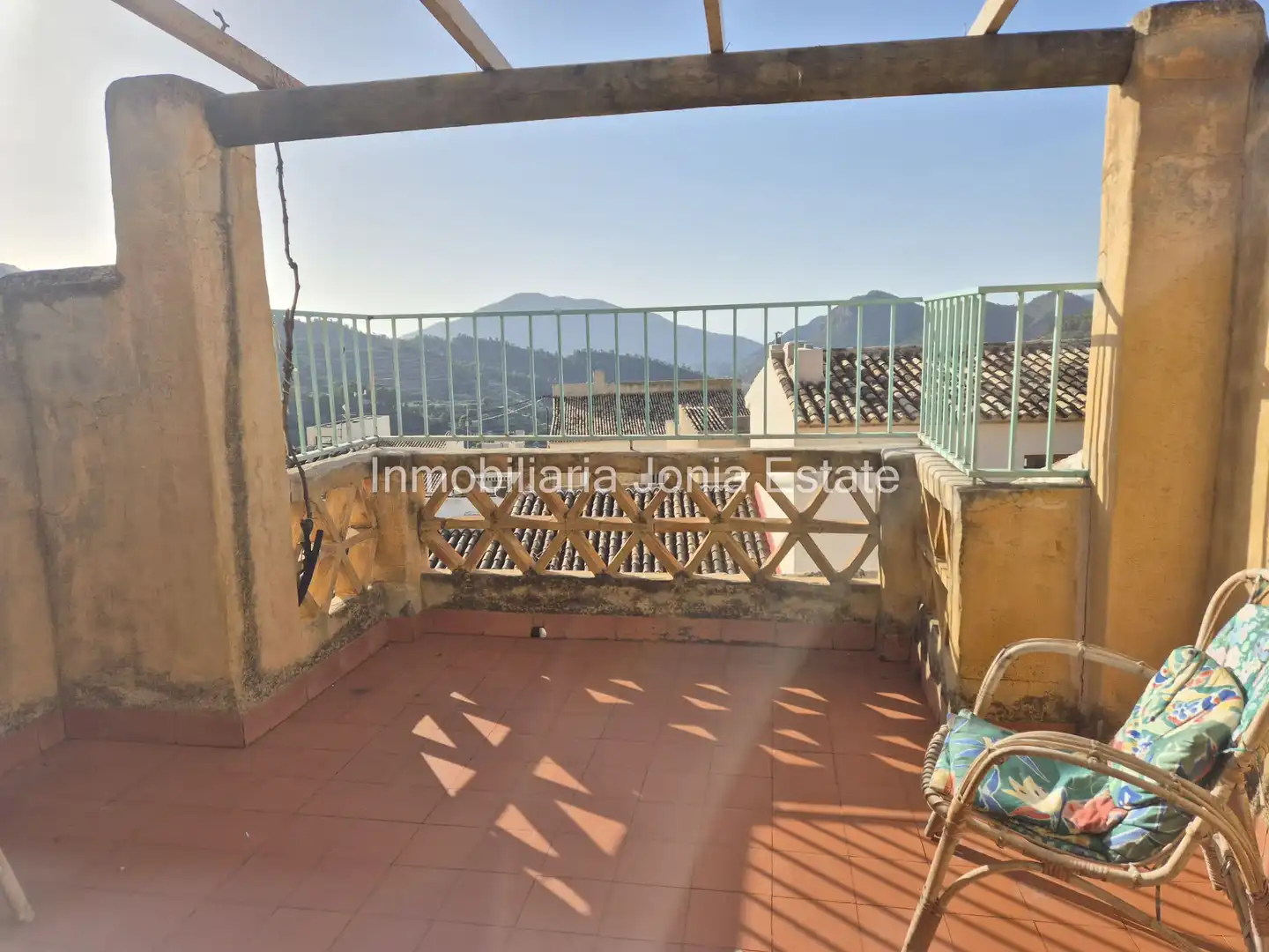 Terrace of Country homes for sale in Sella, Alicante