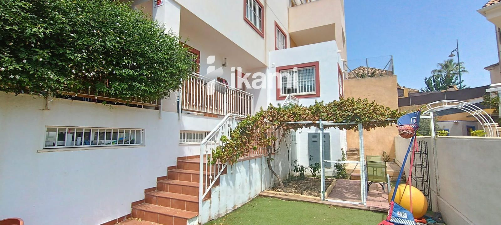 Exterior view of Single-family semi-detached for sale in La Nucia  with Air Conditioner, Heating and Terrace