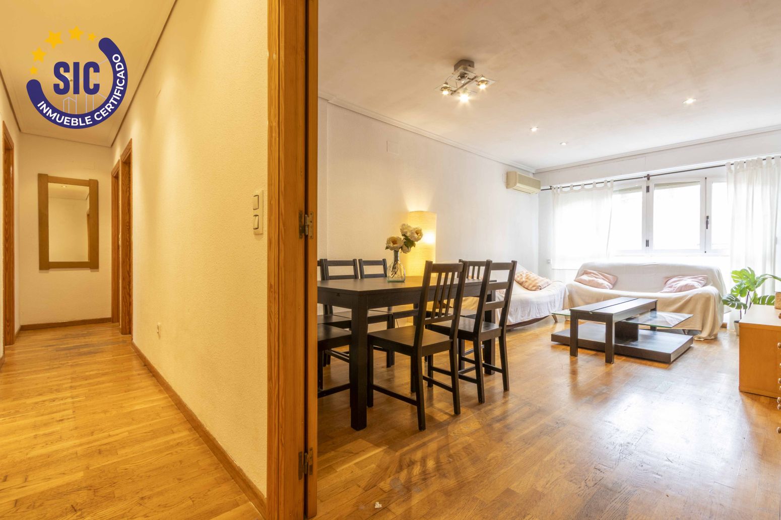 Bedroom of Flat for sale in Sagunto / Sagunt  with Air Conditioner, Heating and Parquet flooring