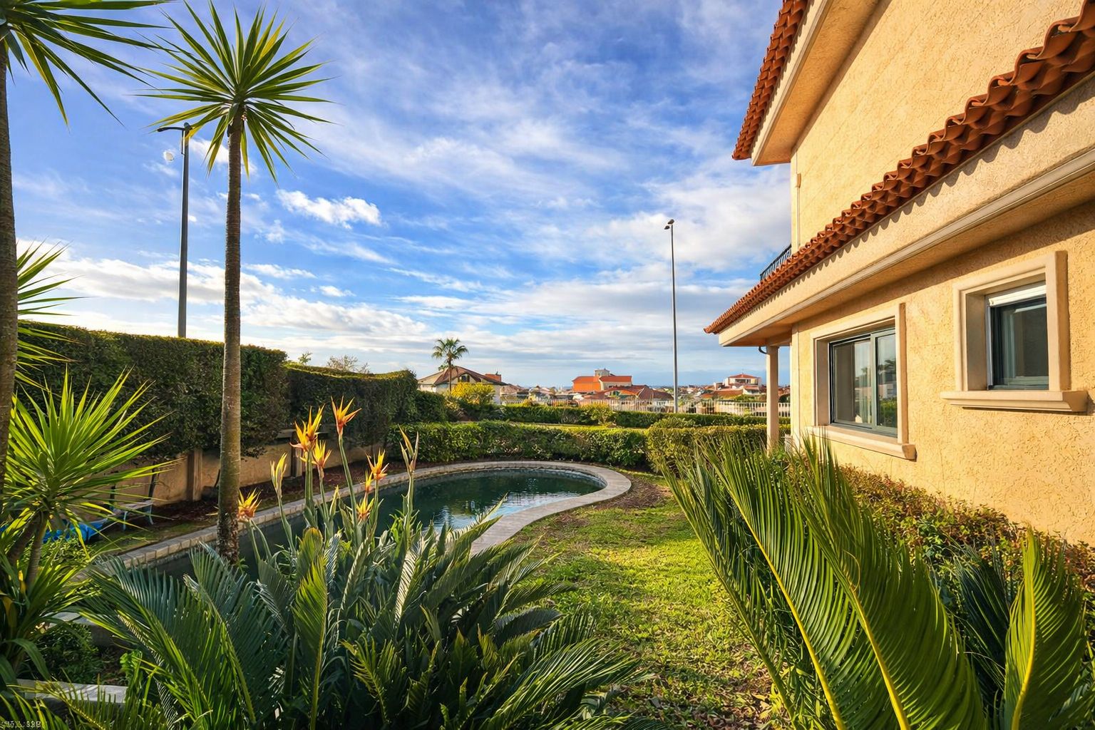 Jardí de Casa o xalet en venda en Vigo  amb Calefacció, Jardí privat i Parquet