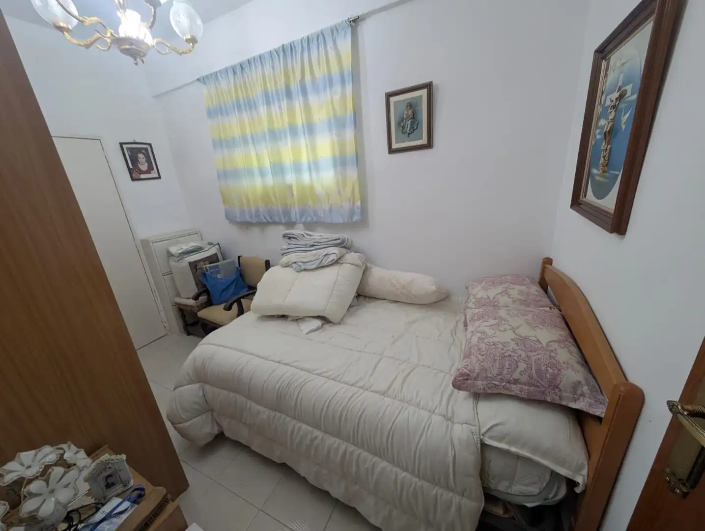 Bedroom of Flat for sale in Lucena  with Air Conditioner, Private garden and Furnished