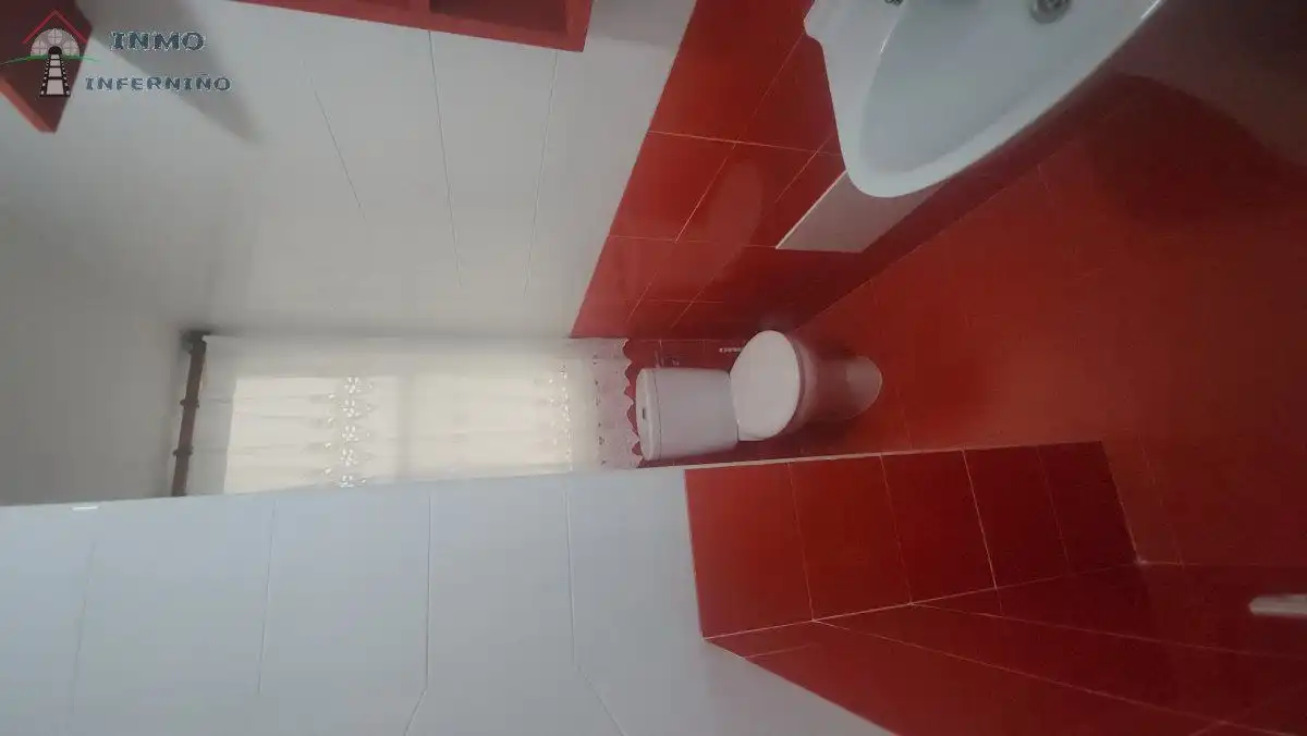 Bathroom of Flat for sale in Ferrol  with Heating, Storage room and Furnished