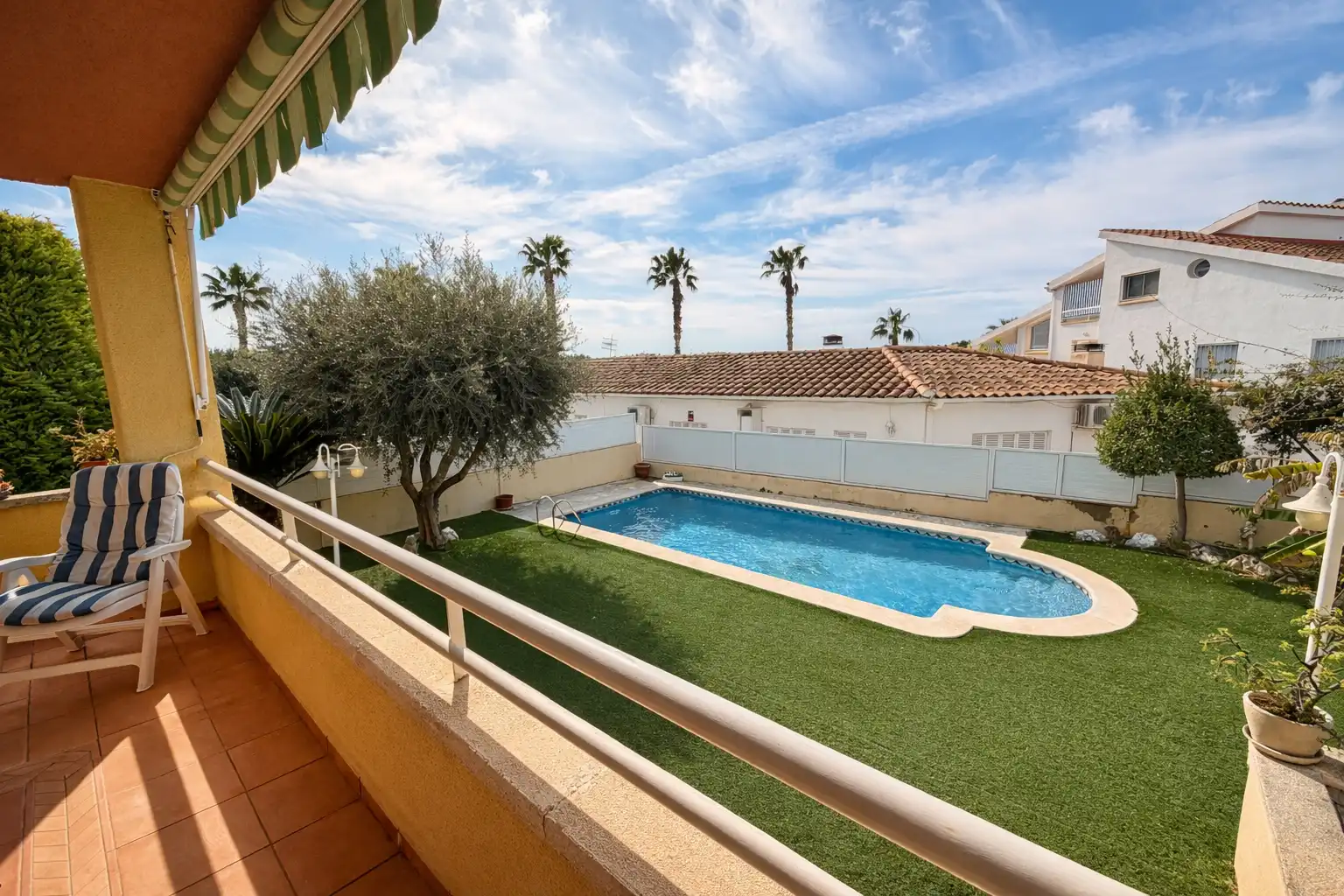 Swimming pool of Houses for sale in Calafell  with Air Conditioner, Heating and Private garden