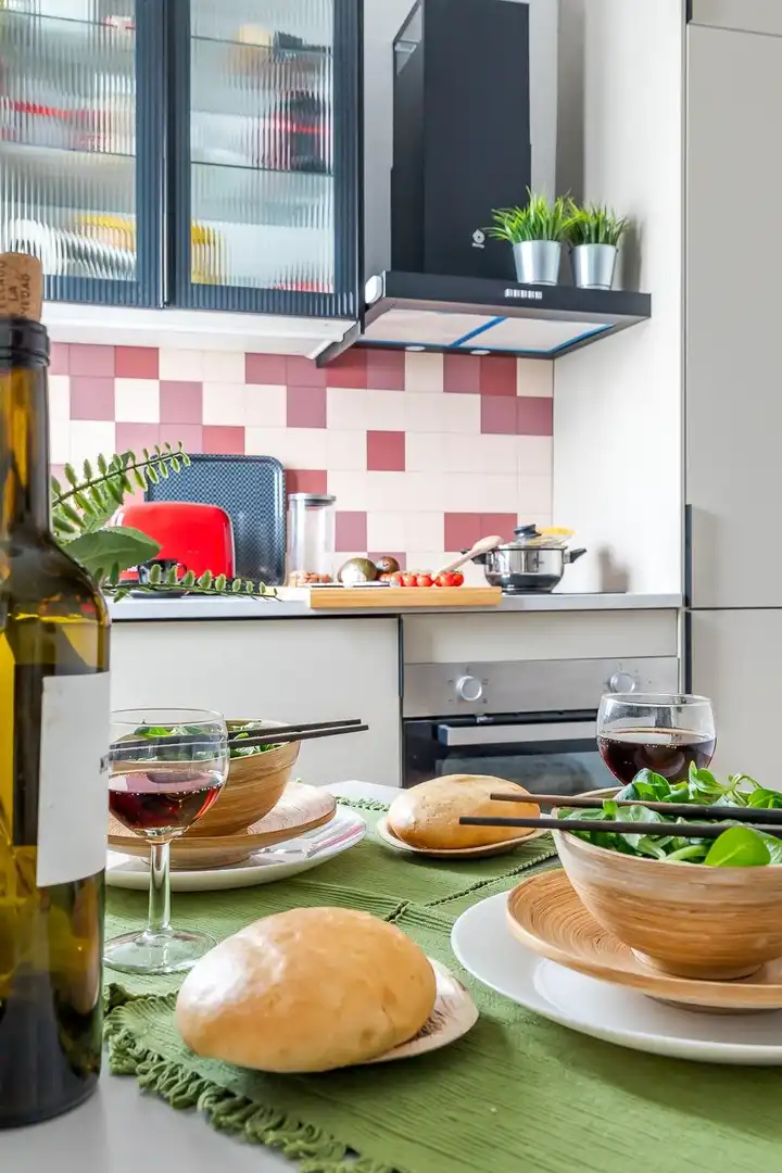 Kitchen of Apartments for sale in Madrid  with Air Conditioner and Furnished