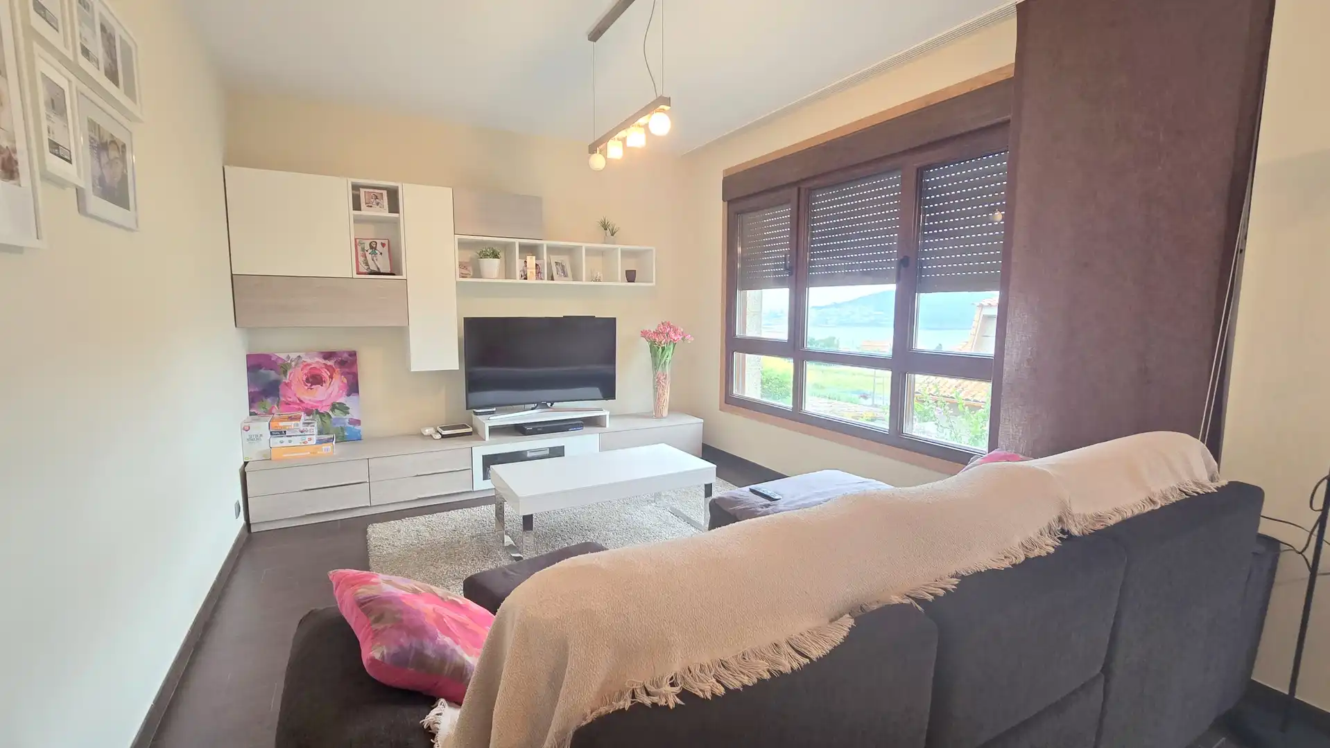Sala de estar de Casa o chalet en venta en Soutomaior con Calefacción