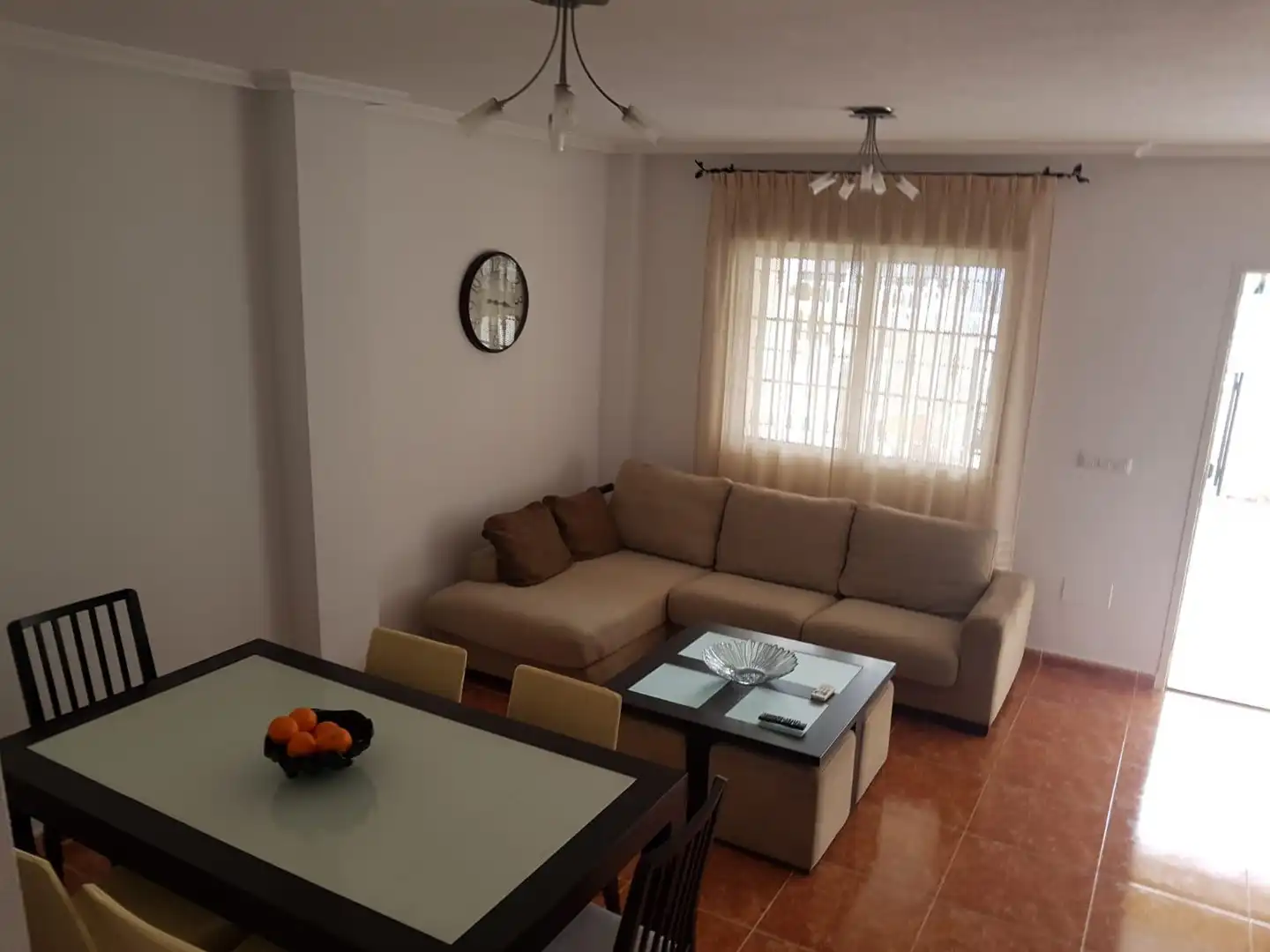Wohnzimmer von Maisonette zur Miete in Cartagena mit Klimaanlage, Heizung und Terrasse