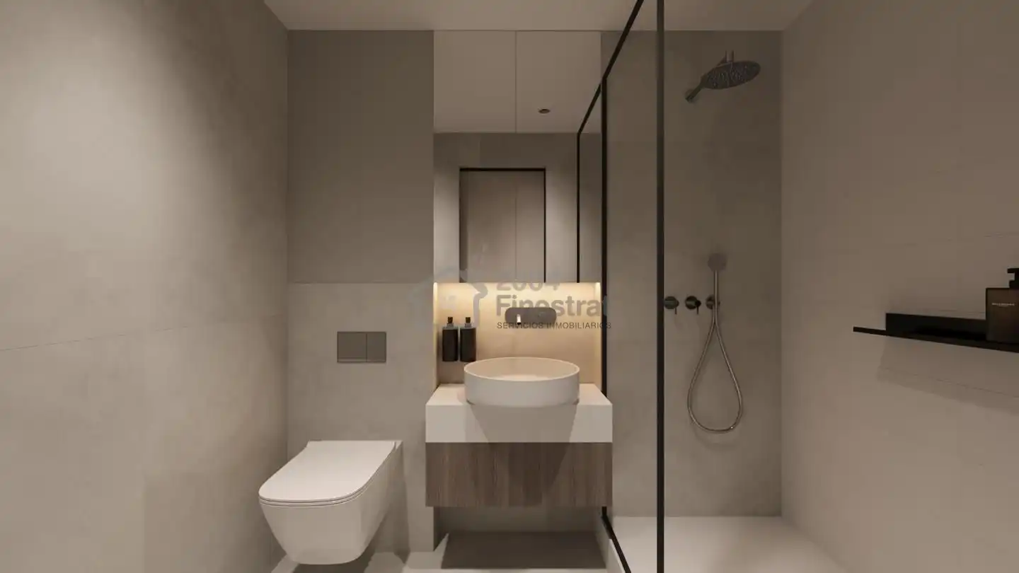 Baño de Dúplex en venta en Villajoyosa / La Vila Joiosa con Aire acondicionado y Amueblado