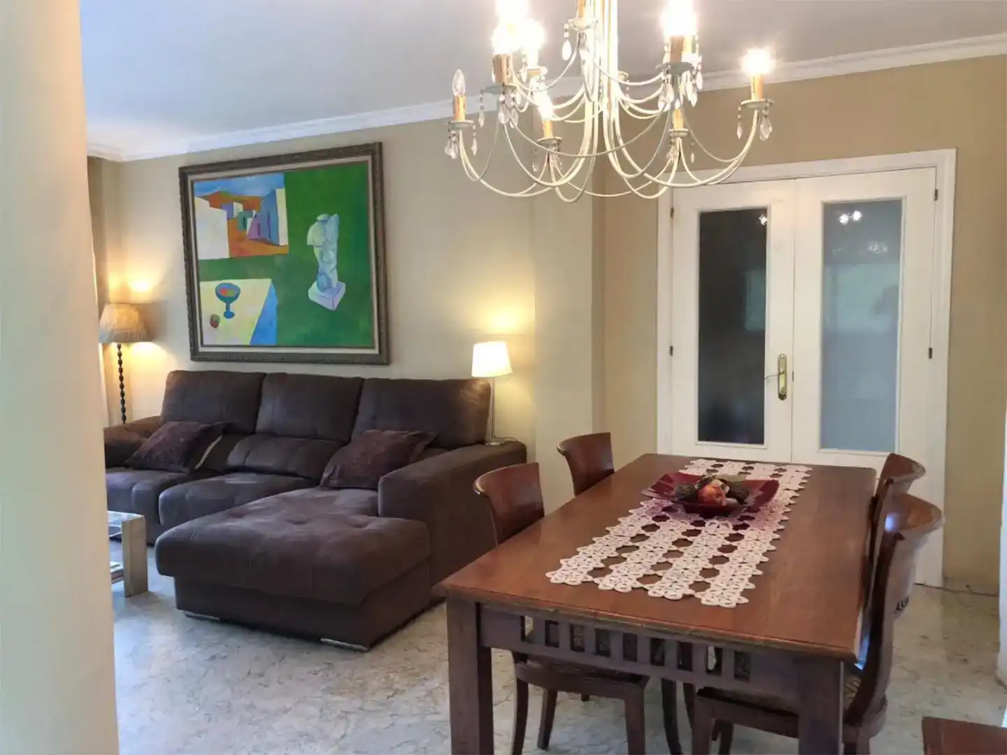 Esszimmer von Einfamilien-Reihenhaus zur Miete in Almuñécar mit Schwimmbad