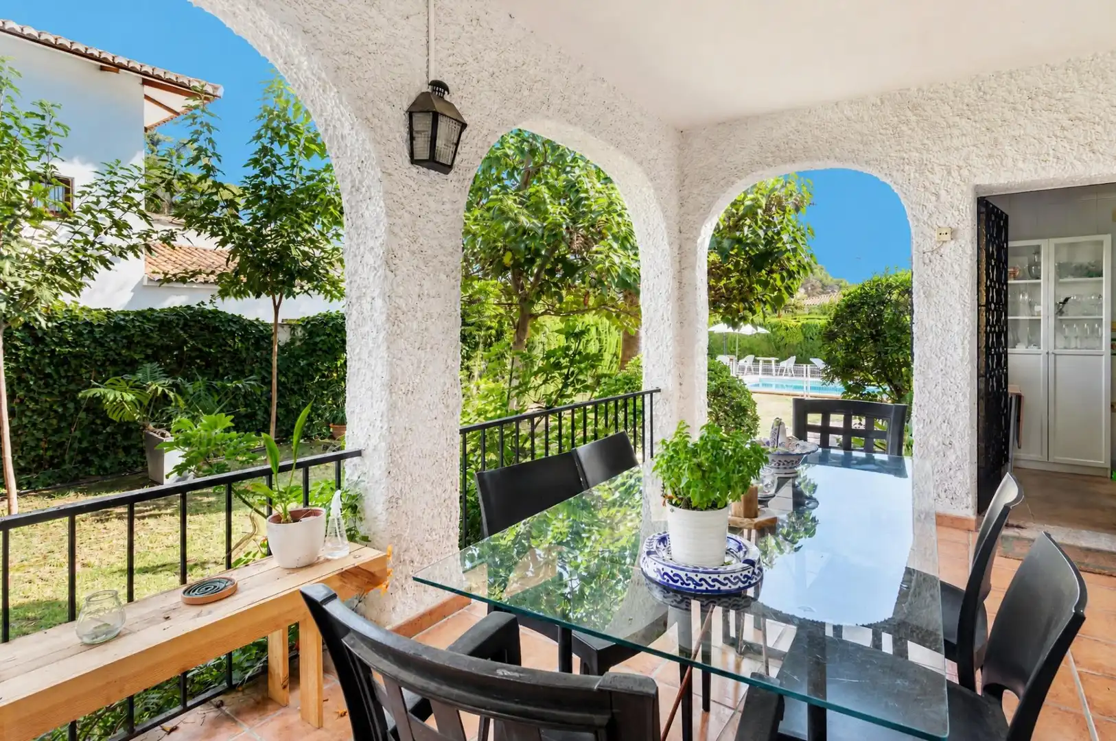 Terrace of Houses for rent in L'Eliana  with Air Conditioner, Heating and Swimming Pool