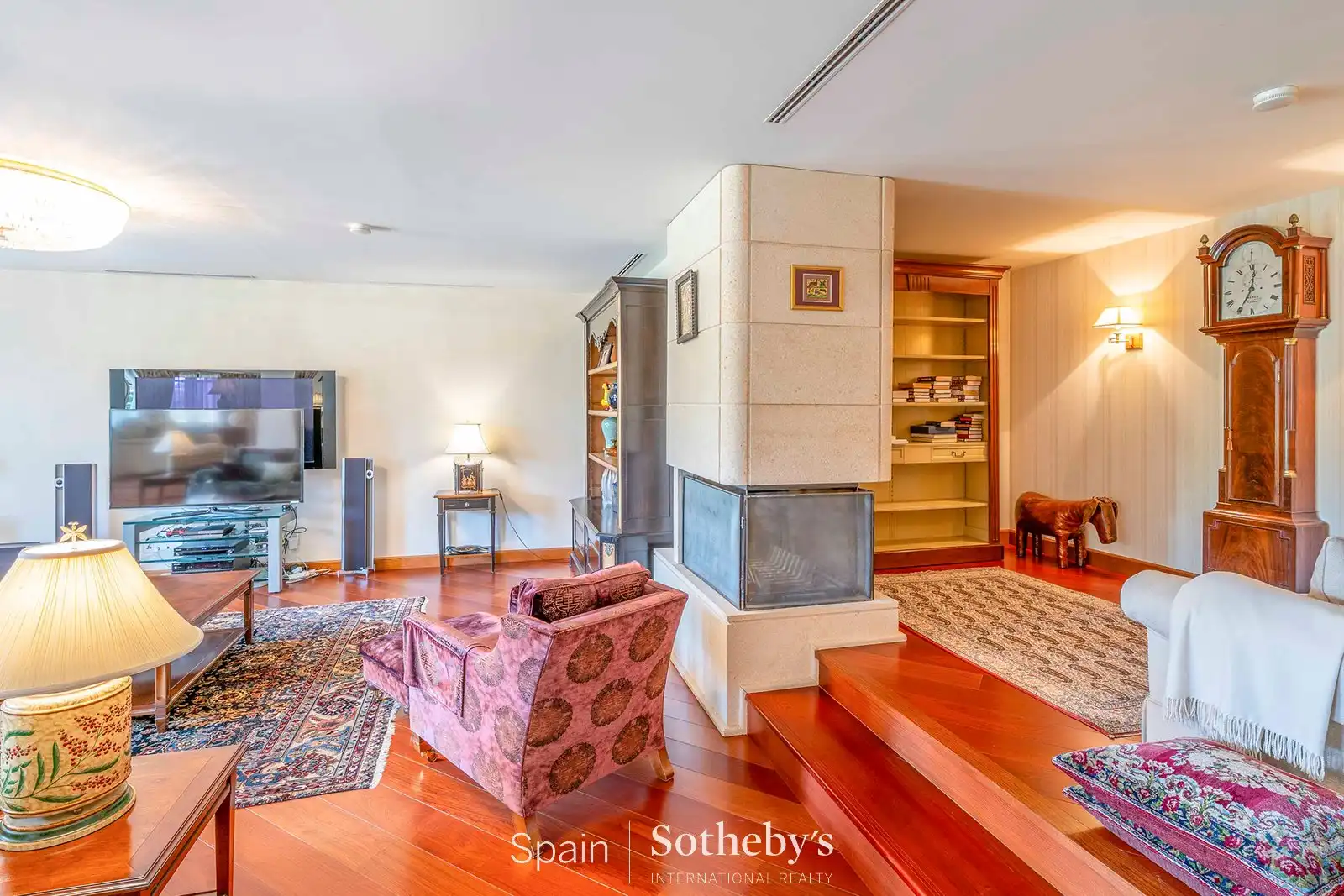 Sala de estar de Casa o chalet en venta en Madrid con Aire acondicionado, Calefacción y Jardín privado