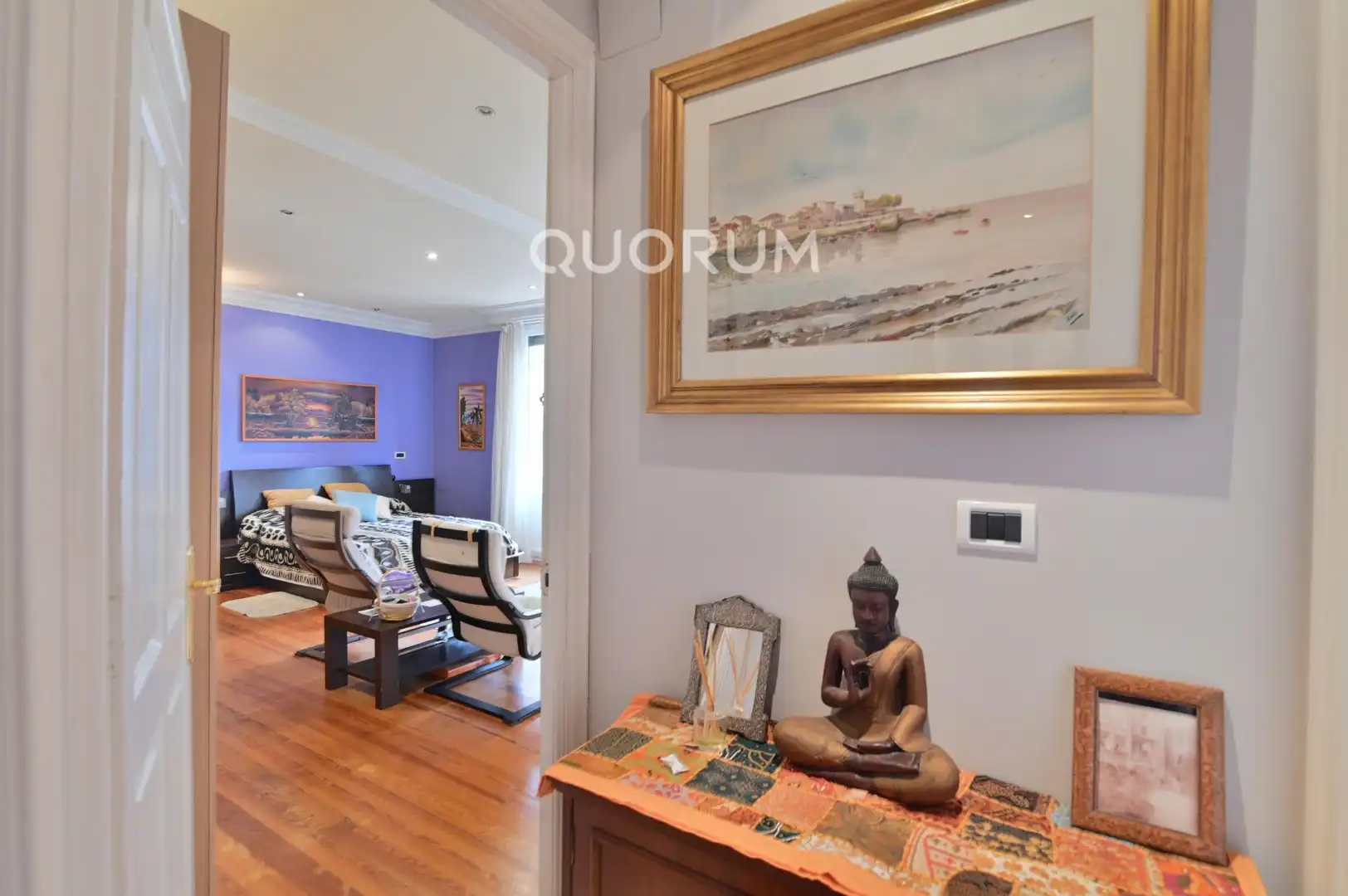 Sala de estar de Piso en venta en Bilbao  con Calefacción y Balcón
