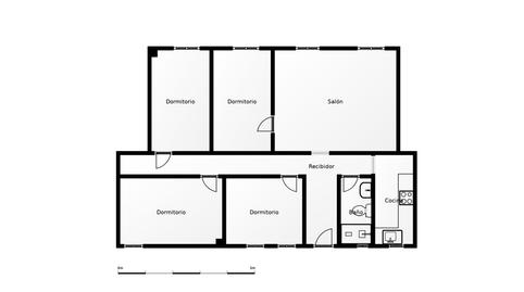 Foto 5 de Piso de alquiler en San Diego, Madrid