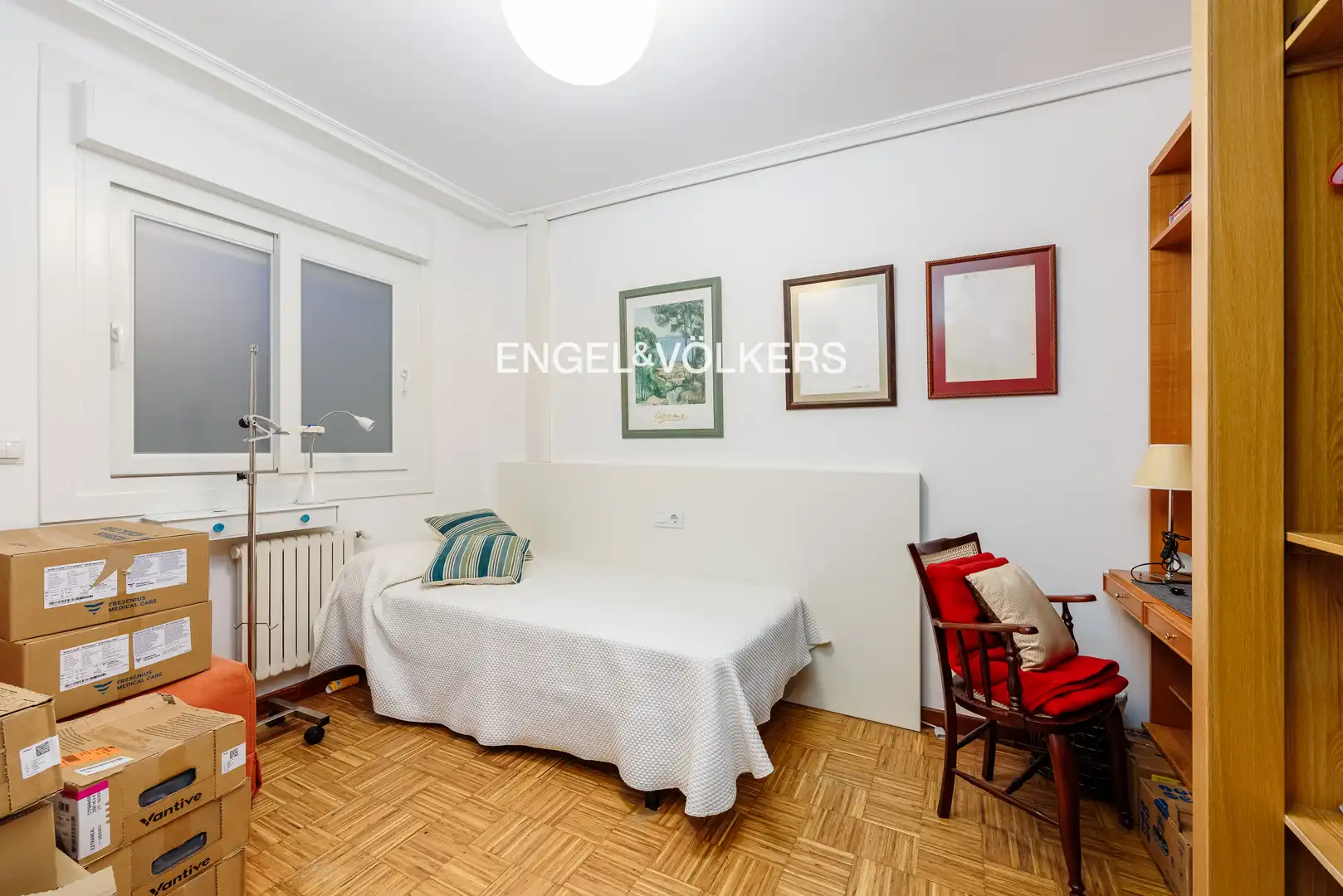 Bedroom of Flat for sale in Baiona  with Heating, Parquet flooring and Terrace