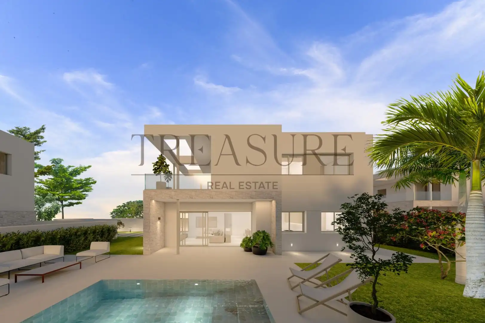Terrassa de Casa o xalet en venda en Murcia amb Jardí privat, Terrassa i Piscina