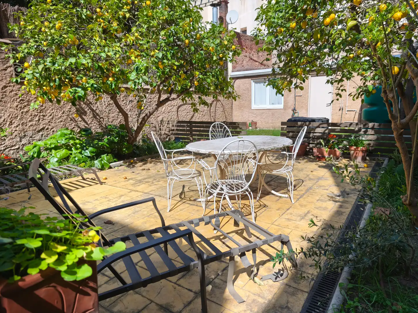 Terrassa de Casa o xalet en venda en  Barcelona Capital amb Aire condicionat, Calefacció i Jardí privat