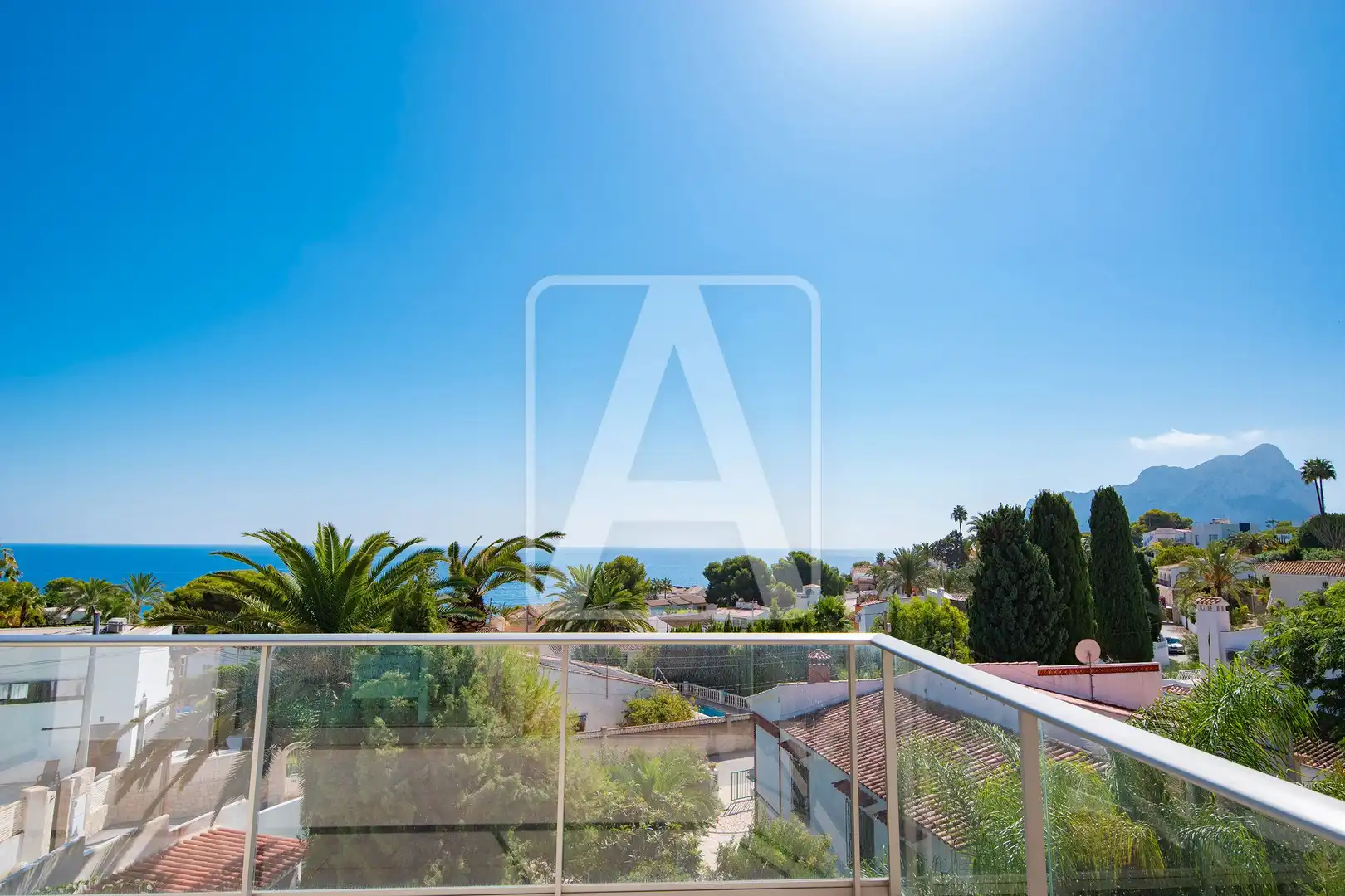 Terraza de Casa o chalet en venta en Calpe / Calp con Aire acondicionado, Calefacción y Jardín privado